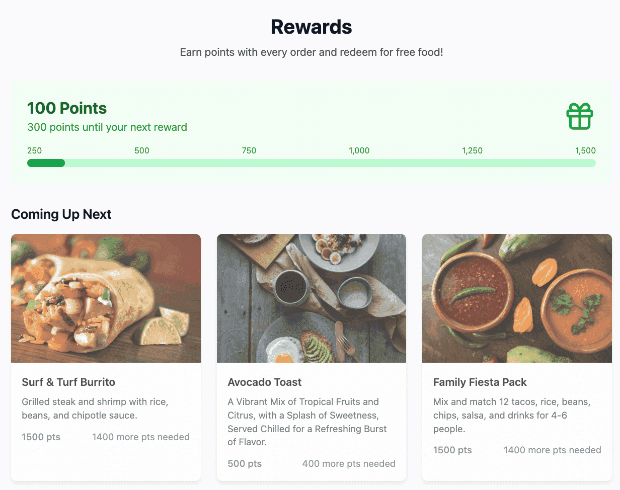 Loyalty program screenshot 4